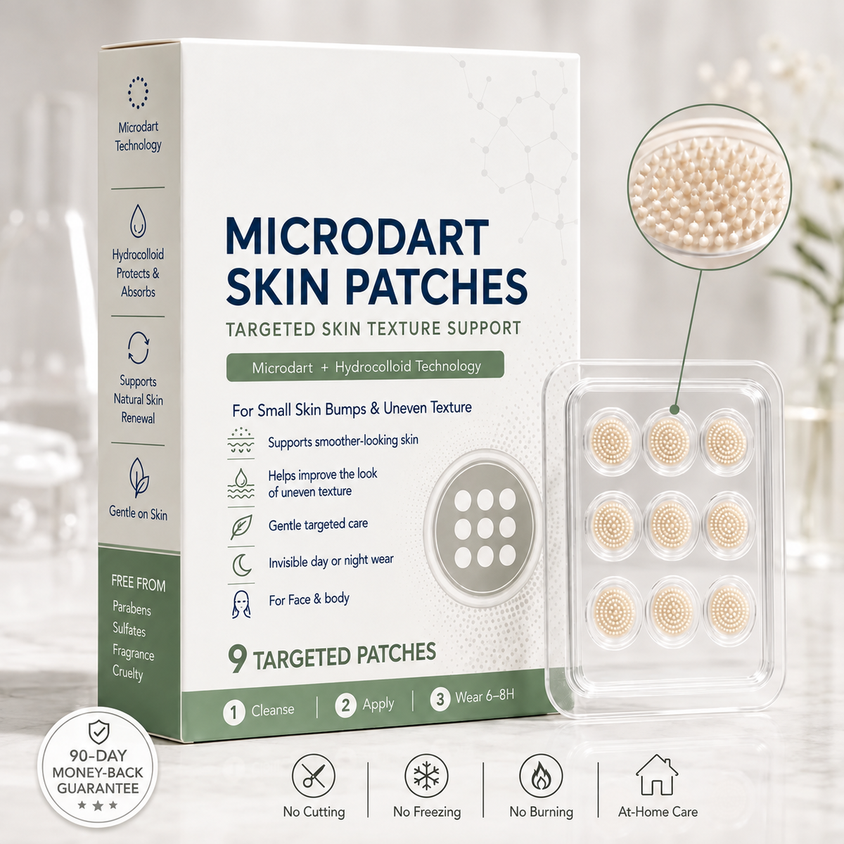 MICRODART SKIN PATCHES