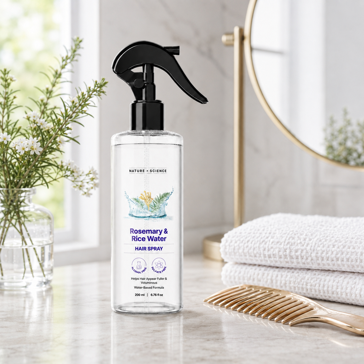 Nature x Science Rosemary Water & Rice Water 200 ml