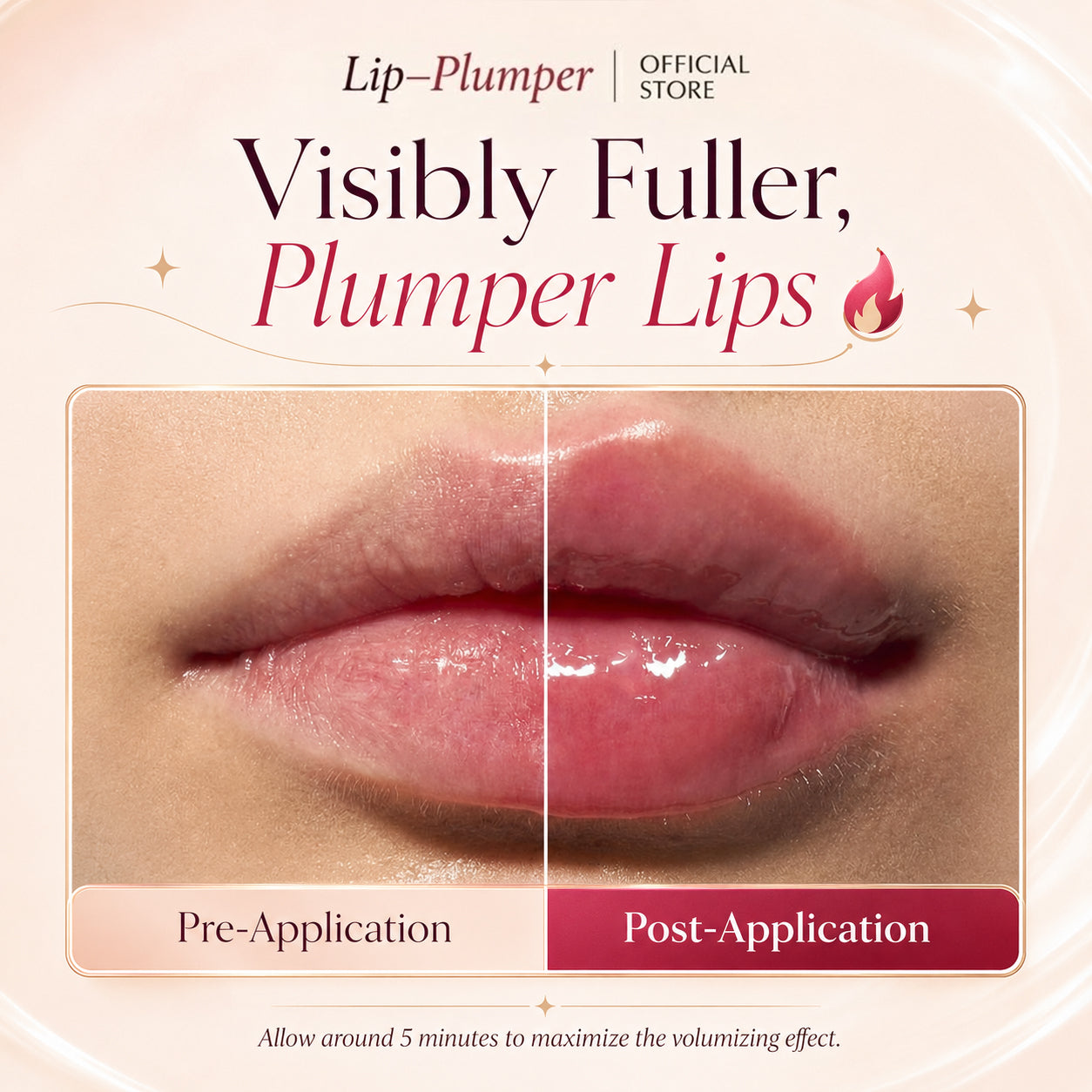 2026 New Spicy Lip Plumper Gloss — Fuller-Looking Lips In Minutes