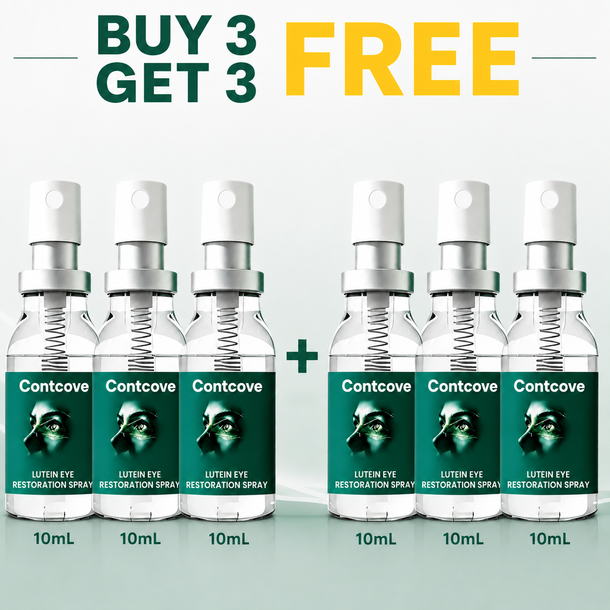 Contcove® Lutein Eye Care Spray — 10-Second Daily Routine