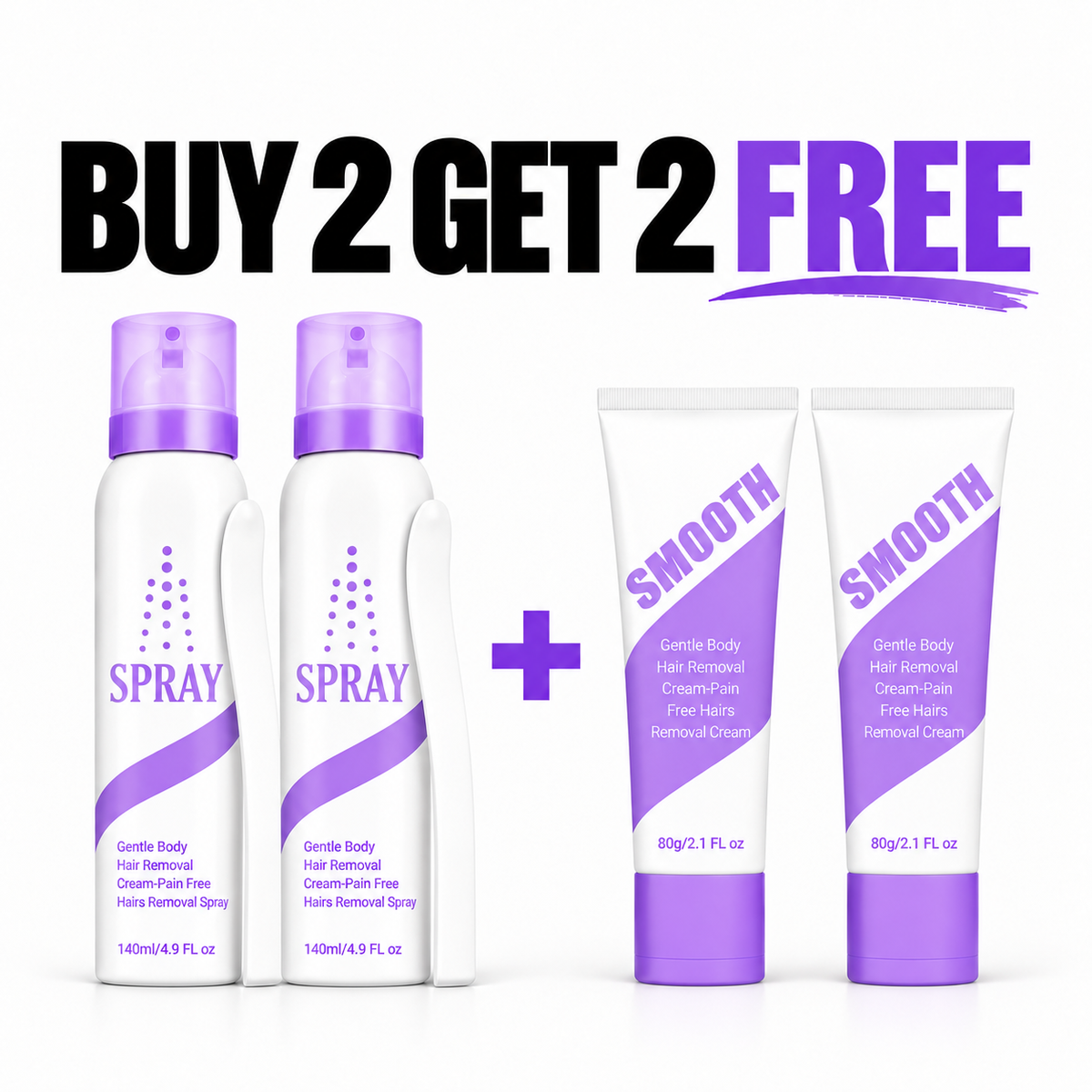 Bikini Painless Hair Removal Cream