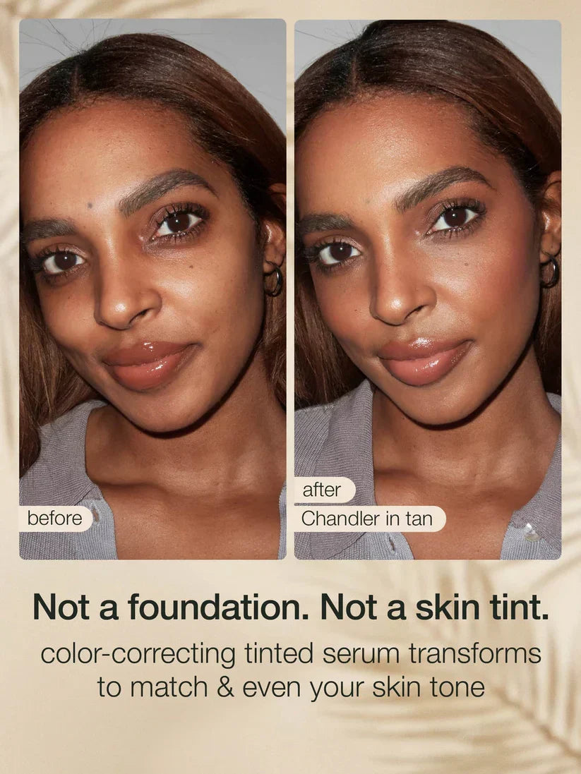 CC Color-Correcting Tinted Serum – Lightweight, Shade-Adaptive Coverage with 24H Hydration & 16H Waterproof Wear