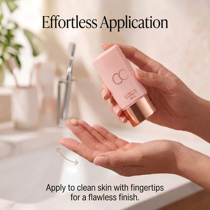 CC Color-Correcting Tinted Serum – Lightweight, Shade-Adaptive Coverage with 24H Hydration & 16H Waterproof Wear